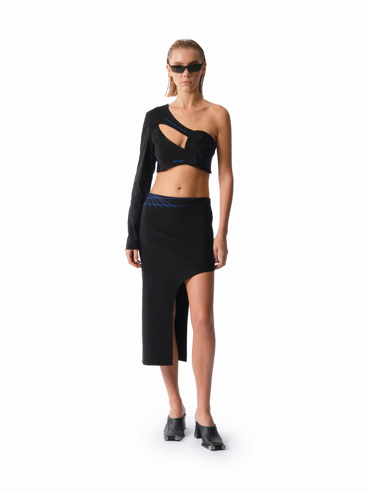 Kntlgy-Heroine Asimetrik Midi Etek-Etek-2-roqelvaxirum.shop