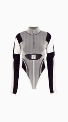 Kntlgy-Matrix Bodysuit-Bodysuit-1-roqelvaxirum.shop