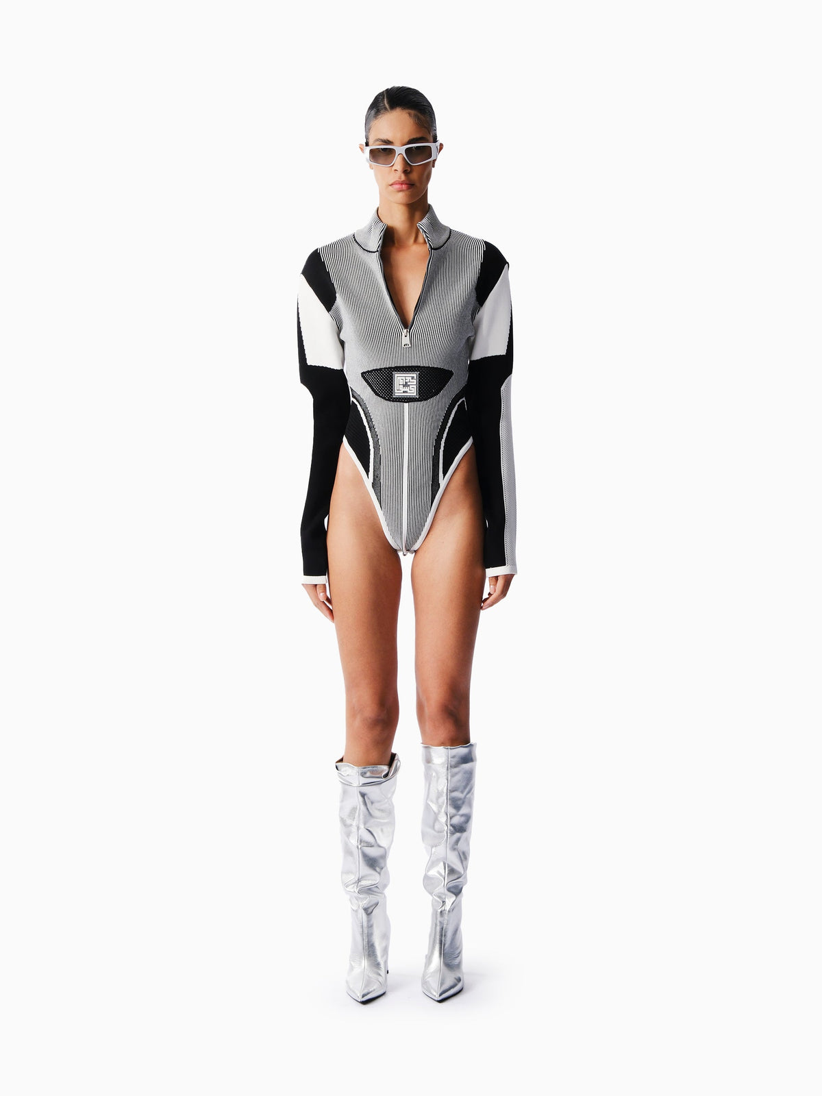 Kntlgy-Matrix Bodysuit-Bodysuit-2-roqelvaxirum.shop