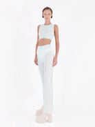 Kntlgy-Mint İspanyol Paça Triko Tayt-Pantolon-2-roqelvaxirum.shop
