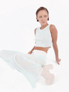 Kntlgy-Mint Triko Crop Top-Crop Top-2-roqelvaxirum.shop