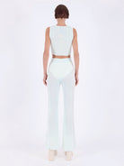 Kntlgy-Mint Triko Crop Top-Crop Top-4-roqelvaxirum.shop