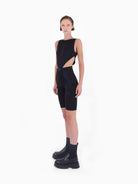Kntlgy-X Edk Biker Jumpsuit With Ai Print-Tulum-1-roqelvaxirum.shop