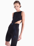 Kntlgy-X Edk Biker Jumpsuit With Ai Print-Tulum-4-roqelvaxirum.shop