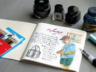 Kobeha-Kobeha Graphilo Japon Dolma Kalem Kağıdı Kare Büyük Kareli Defter-Defter-5-roqelvaxirum.shop