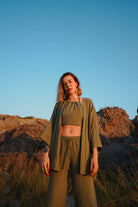 Koi People-%100 Keten Oversize Kimono-Kimono-2-roqelvaxirum.shop