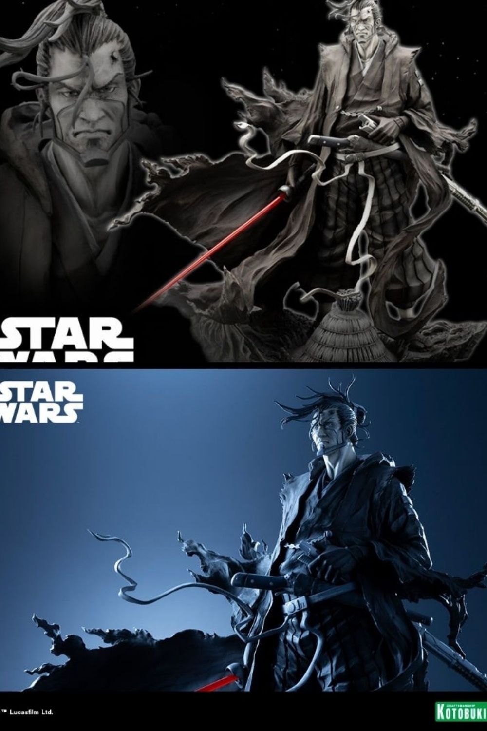 Kotobukiya-Star Wars: Visions - The Ronin 1/7 Scale ArtFX Heykel-Heykel-7-roqelvaxirum.shop