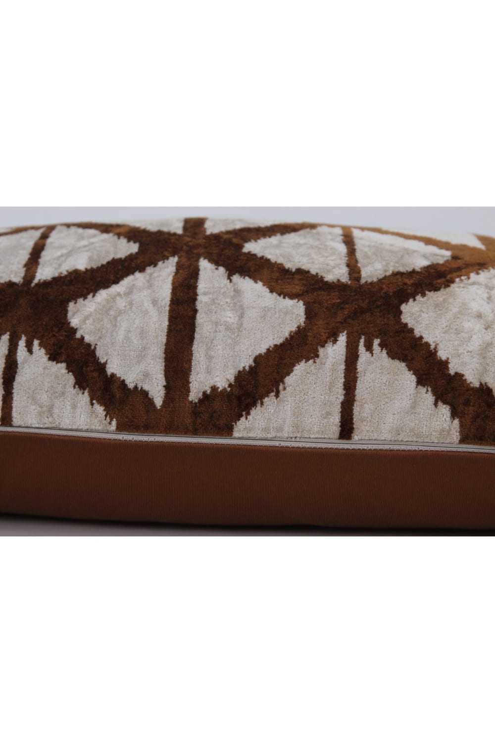 La Casa Antica-İpek Kadife İkat Yastık Kılıfı (40x60cm)-Yastık Kılıfı-2-roqelvaxirum.shop