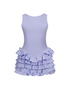 Sardinya Halter Yaka Fırfırlı Şortlu Elbise