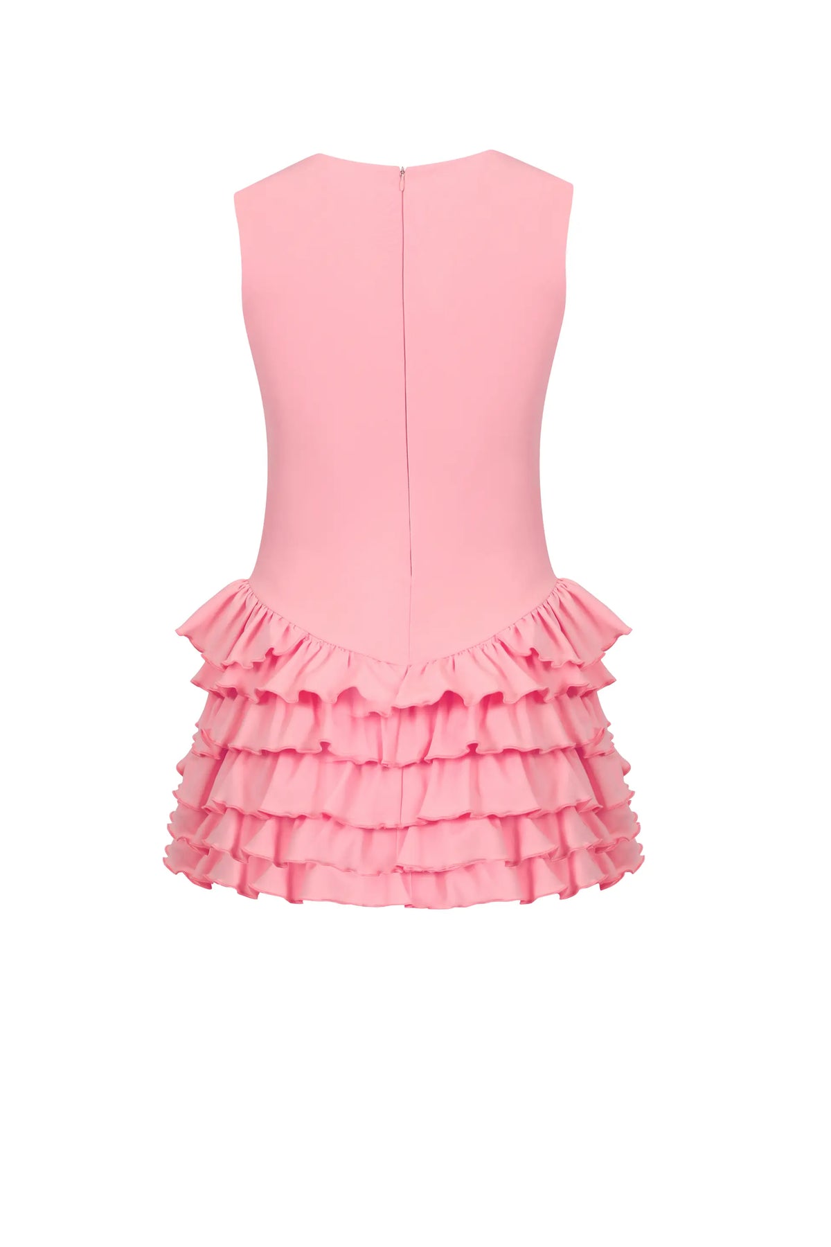 Sardinya Halter Yaka Fırfırlı Şortlu Elbise
