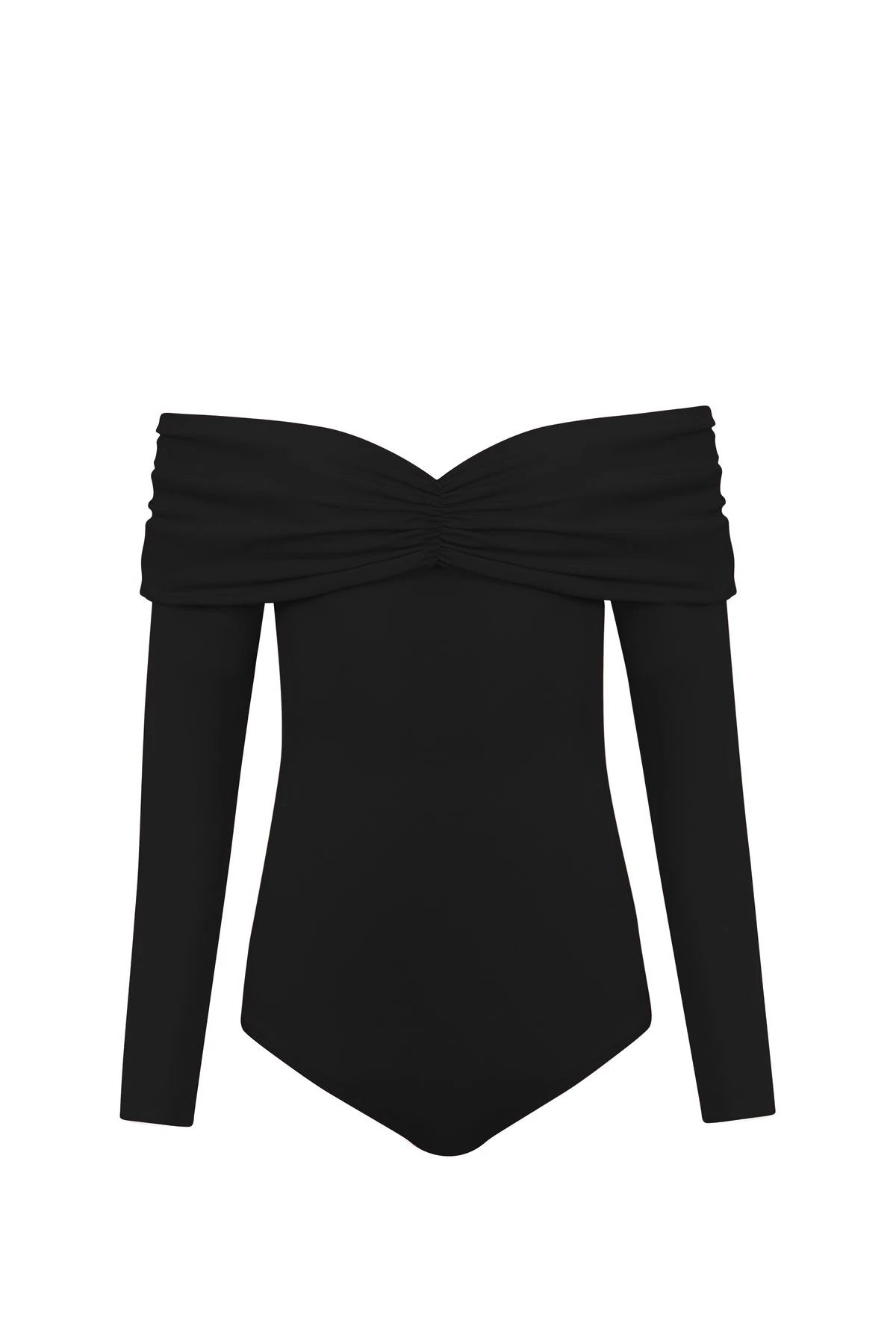 Tolero Uzun Kollu Çıtçıtlı Bodysuit