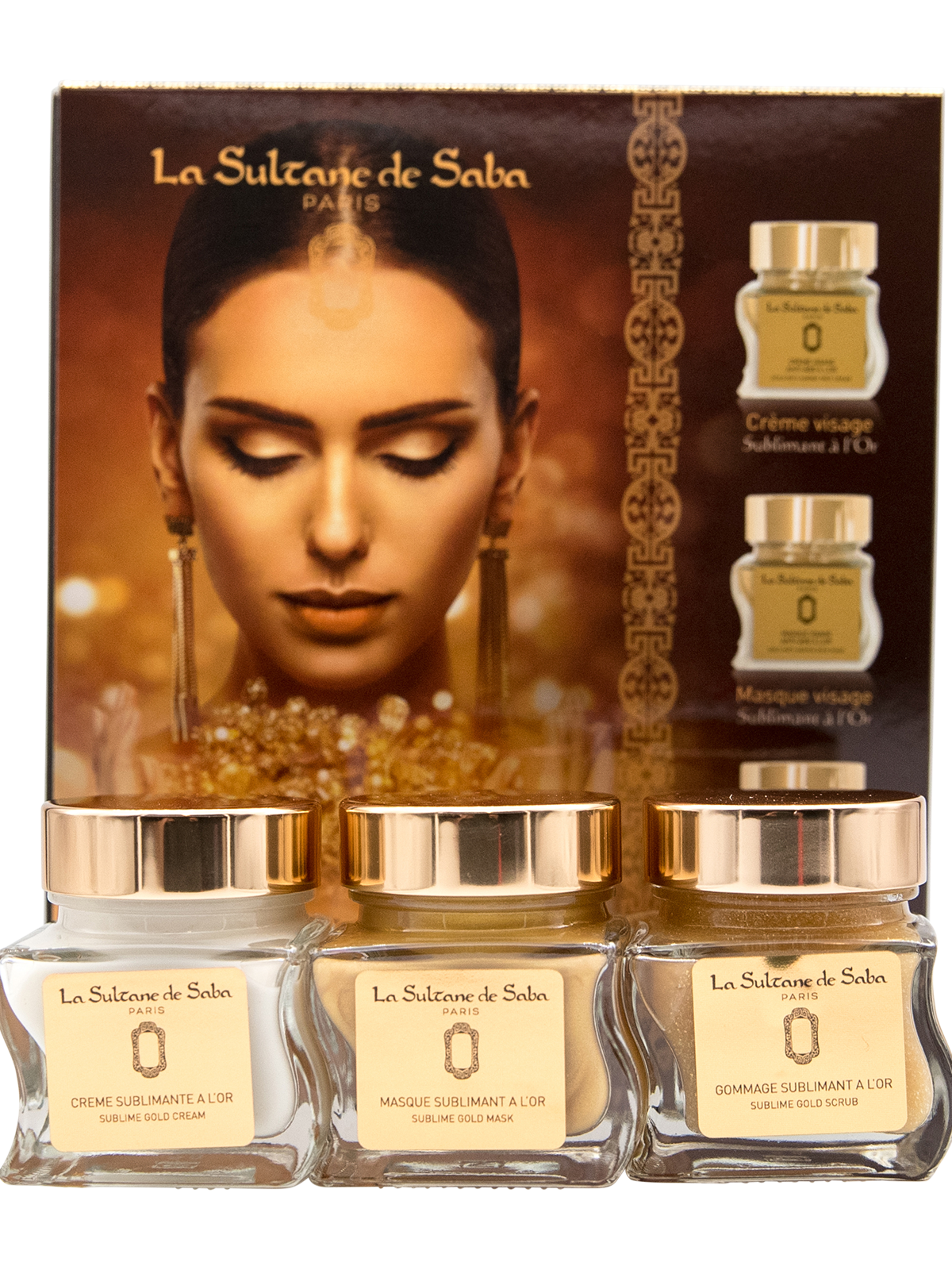 La Sultane De Saba-23 Carat Gold Face Set-Cilt Bakım Setleri-1-roqelvaxirum.shop