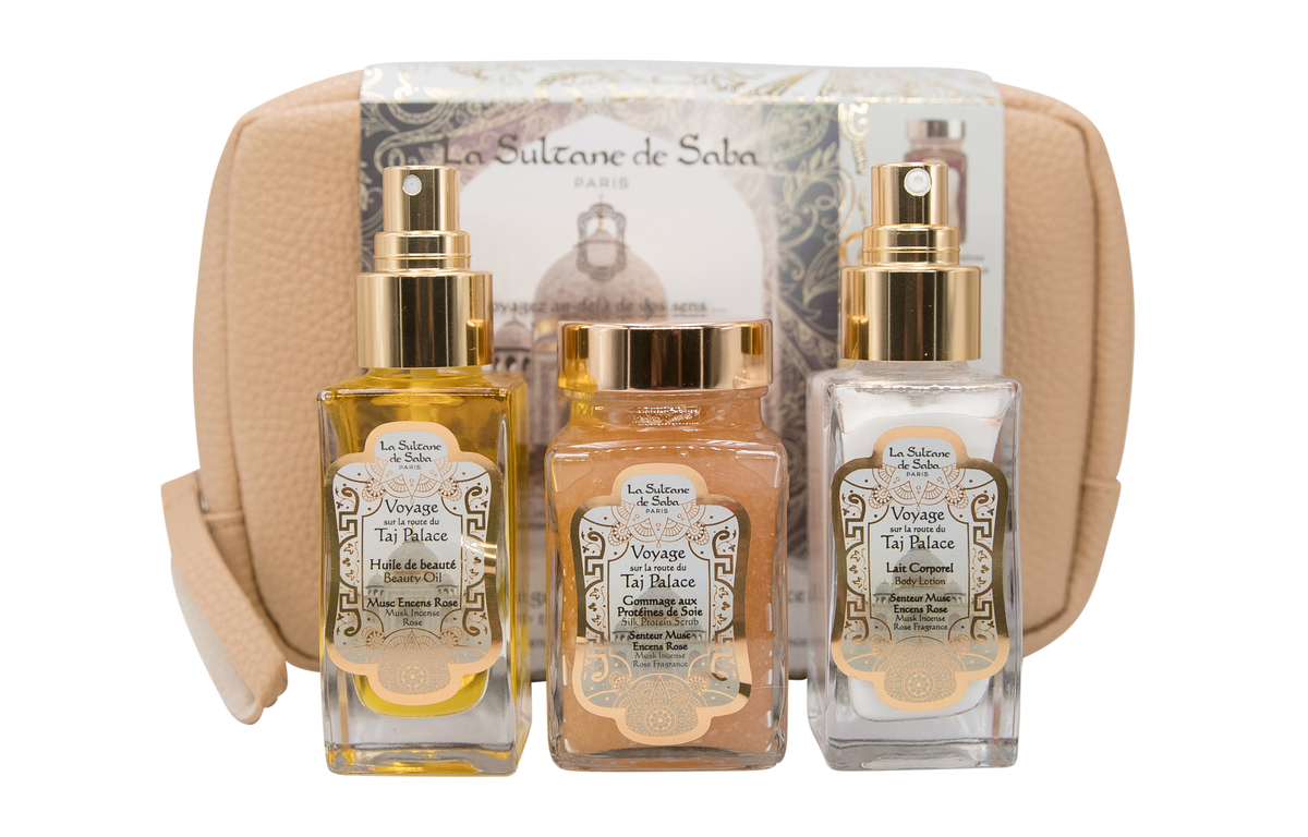 La Sultane De Saba-Musk Incense Rose (Taj Palace) Gift Set-1-roqelvaxirum.shop