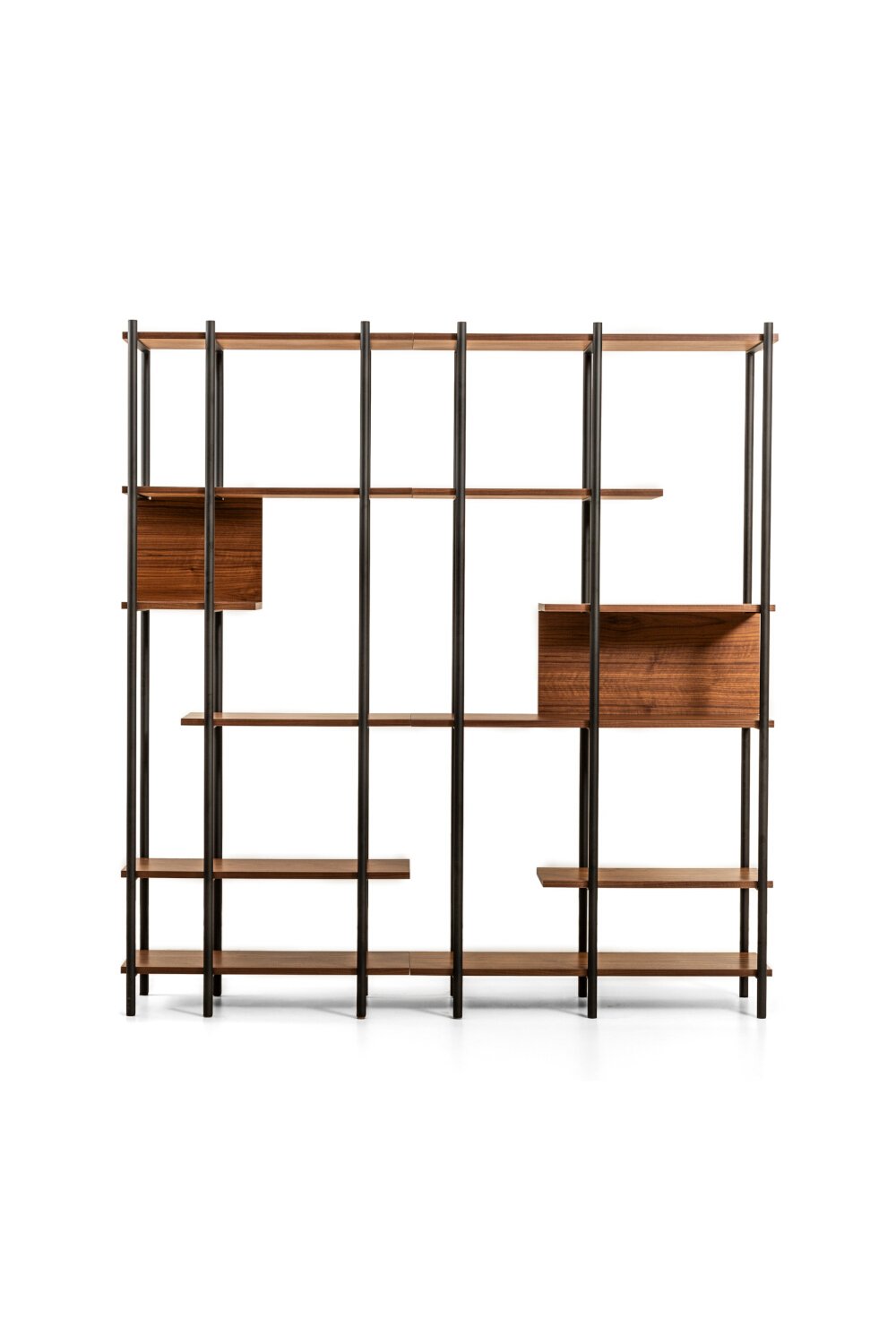 Lagoma-Harmonia Kitaplık Ahşap Raf Metal Çerçeve - 170 Cm-Kitaplık-1-roqelvaxirum.shop