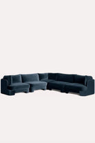 Lasttouch-Geometrik Formlu L Köşe Koltuk-Koltuk & Berjer-5-roqelvaxirum.shop