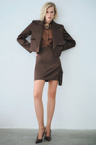 L'atelier Accract-Elyna Kahve Ceket-Ceket-4-roqelvaxirum.shop
