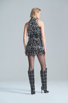 L'atelier Accract-Fringy Mini Elbi̇se-Elbise-3-roqelvaxirum.shop