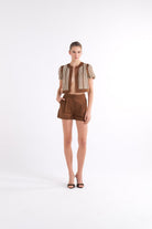 L'atelier Accract-Leannah Shorts-Şort-1-roqelvaxirum.shop
