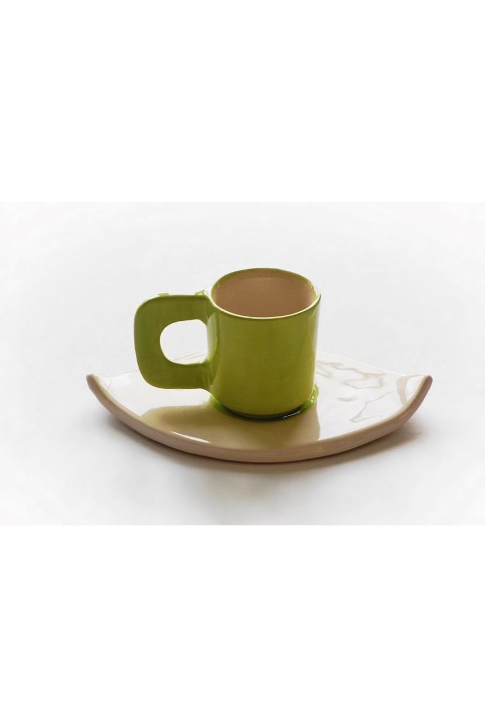 Lattuga Ceramics-Yeşil Göz Türk Kahvesi Fincanı-Bardak-4-roqelvaxirum.shop