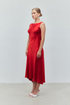 Scarlet Dusk Elbise - 2