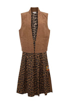 Le-Monade Dreams-Gabardin Kamel Leopar Desenli Etek-Etek-3-roqelvaxirum.shop