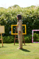 Le-Monade Dreams-Girlfriend Geometrik Desenli Pantolon-Pantolon-4-roqelvaxirum.shop