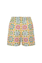 Le-Monade Dreams-Girlfriend Geometrik Desenli Şort-Şort-2-roqelvaxirum.shop