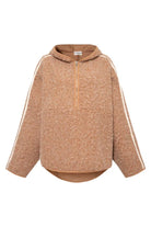 Le-Monade Dreams-Keçe Kamel Kapüşonlu Sweatshirt-Sweatshirts & Hoodies-1-roqelvaxirum.shop
