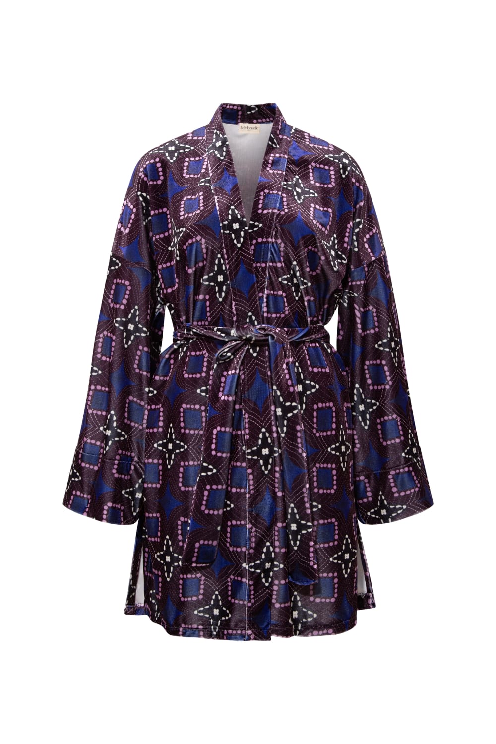 Le-Monade Dreams-Old Fashioned Kadife Kimono-Kimono-1-roqelvaxirum.shop