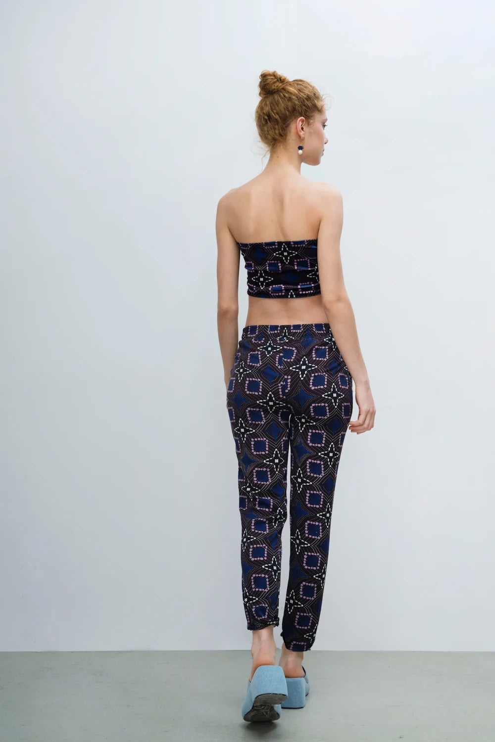 Le-Monade Dreams-Old Fashioned Kadife Üst-Bluz-5-roqelvaxirum.shop