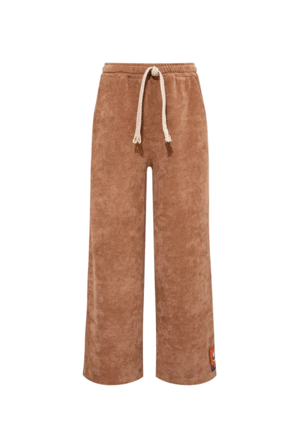 Le-Monade Dreams-Şönil Karamel Kemer Detaylı Pantolon-Pantolon-1-roqelvaxirum.shop