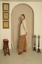 Le-Monade Dreams-Şönil Karamel Kemer Detaylı Pantolon-Pantolon-4-roqelvaxirum.shop
