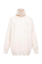 Le-Monade Dreams-Triko Ekru Oversize Tunik-Kazak & Triko-1-roqelvaxirum.shop