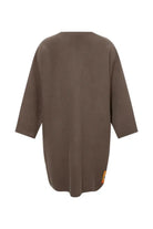 Le-Monade Dreams-Triko Haki Kısa Elbise-Elbise-2-roqelvaxirum.shop