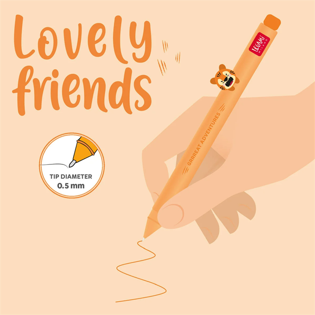 Legami-Legami Lovely Friends Kaplan Jel Kalem Cppkit8-Jel Kalem-3-roqelvaxirum.shop