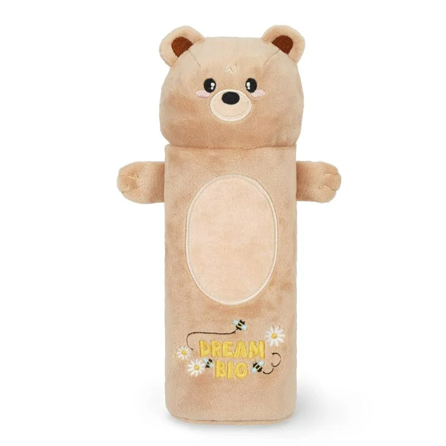 Legami-Peluş Kalemlik, Oyuncak Ayı Figürlü - 24,5x8 Cm-Kalemlik-1-roqelvaxirum.shop