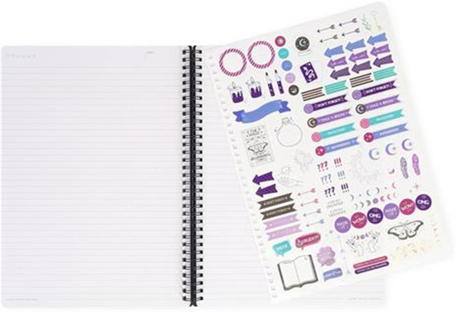 Legami Spiral Ciltli Defter - Max - Moth