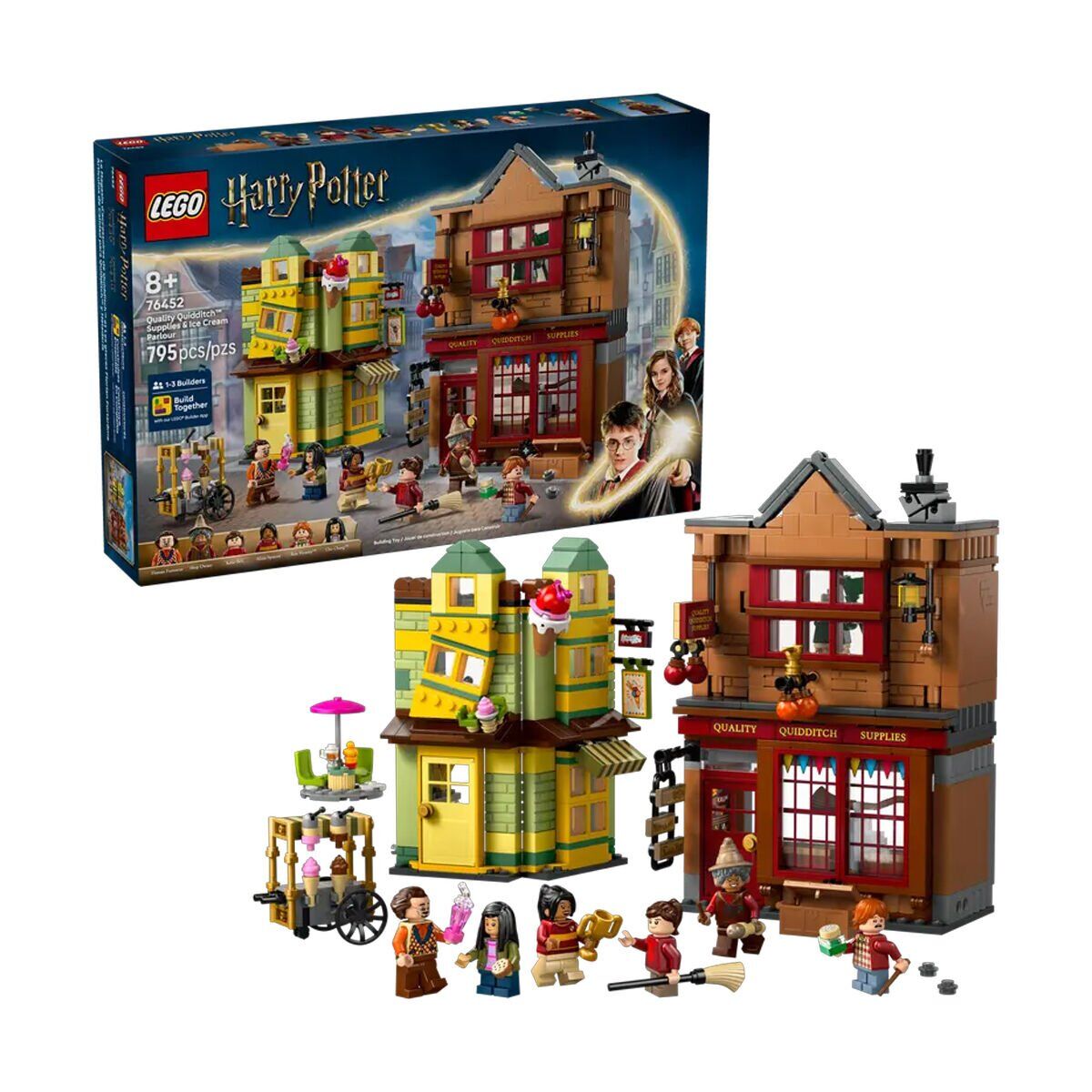 76452 Lego Harry Potter-Quidditch Malzemeleri Ve Dondurma Salonu 795 Parça +8Yaş