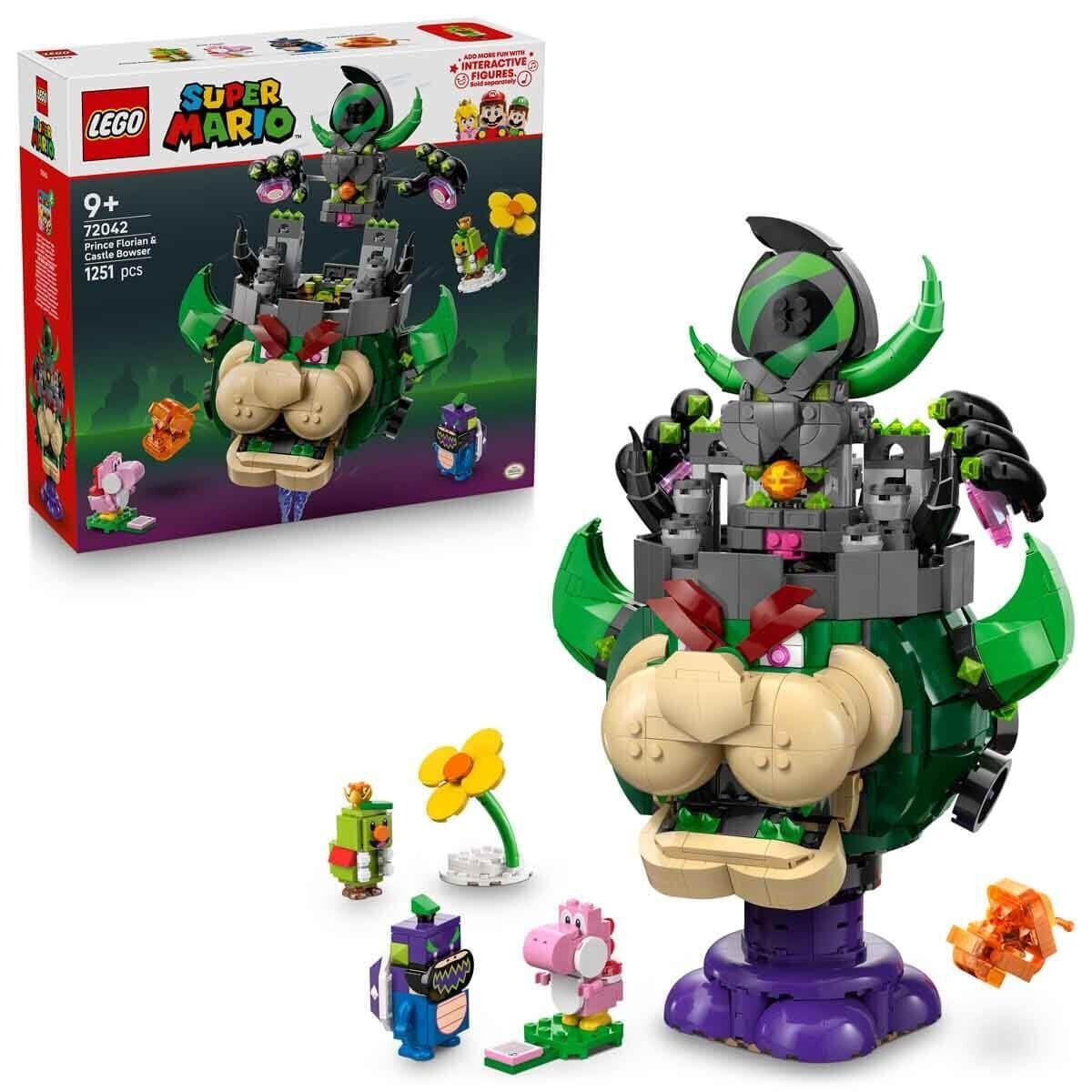 72042 Lego Super Mario - Prince Florian Ve Castle Bowser 1251 Parça +9 Yaş