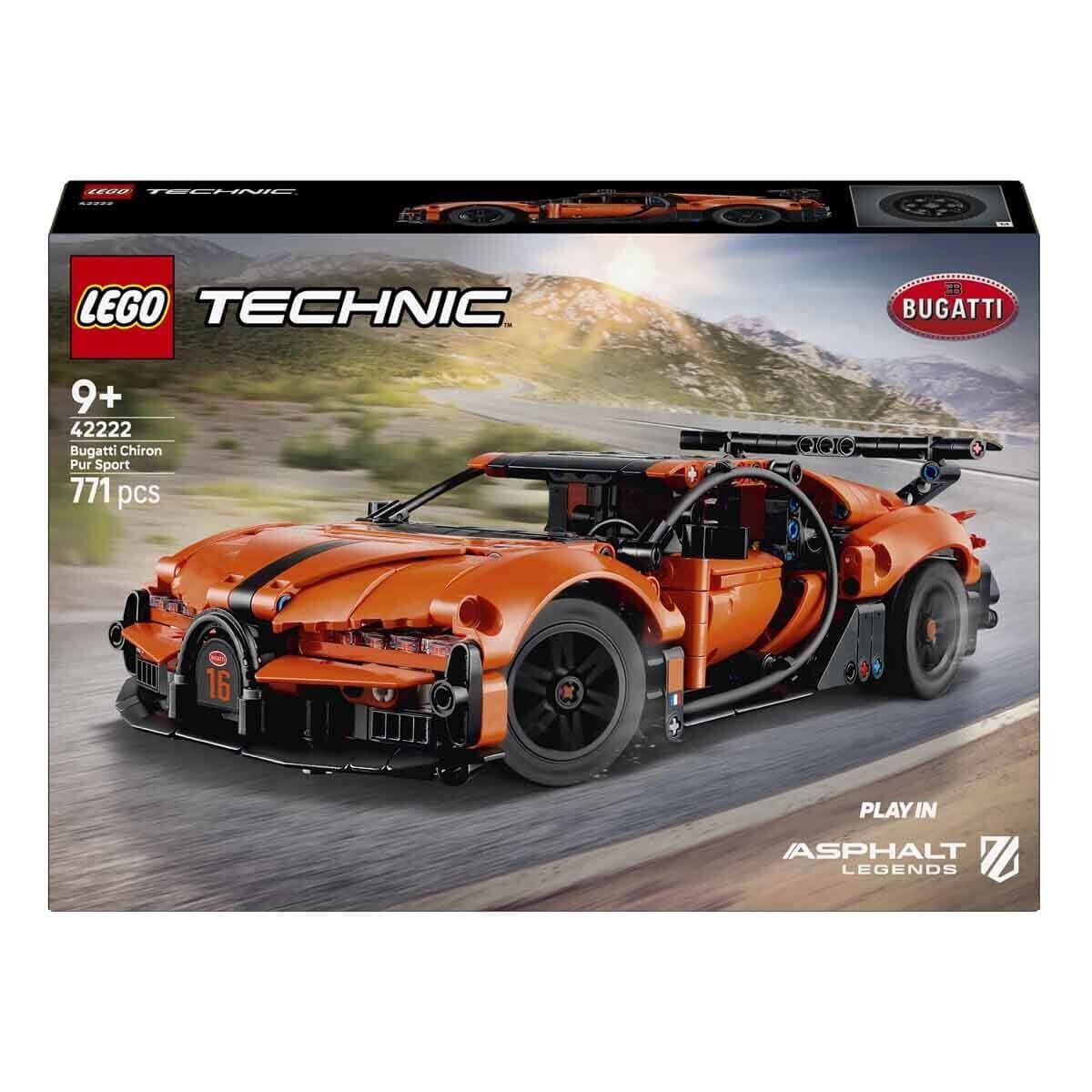 42222 Lego Technic Bugatti Chiron Pur Sport 771 Parça +9 Yaş