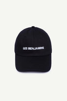 Les Benjamins-Cap 301 Black-Şapka-1-roqelvaxirum.shop