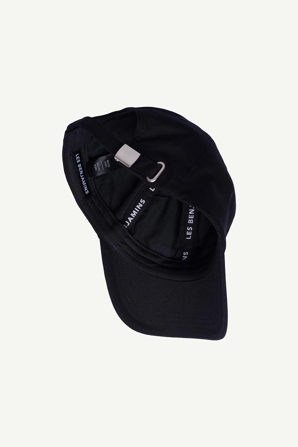 Les Benjamins-Cap 301 Black-Şapka-5-roqelvaxirum.shop