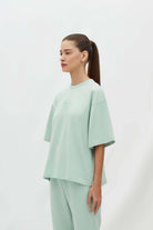 Les Benjamins-Cropped Oversized Tee 304-T-Shirts-4-roqelvaxirum.shop
