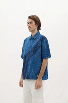 Les Benjamins-Denim Polo Tee 001-T-Shirts-2-roqelvaxirum.shop