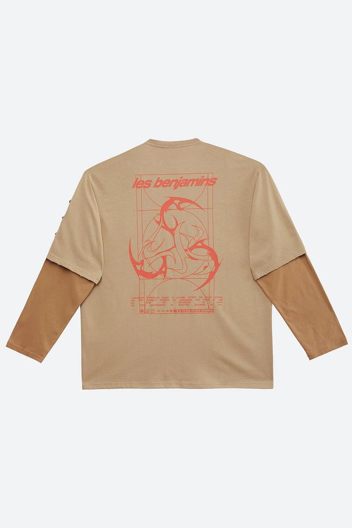 Les Benjamins-Long Sleeve Tee 003-Sweatshirts & Hoodies-2-roqelvaxirum.shop