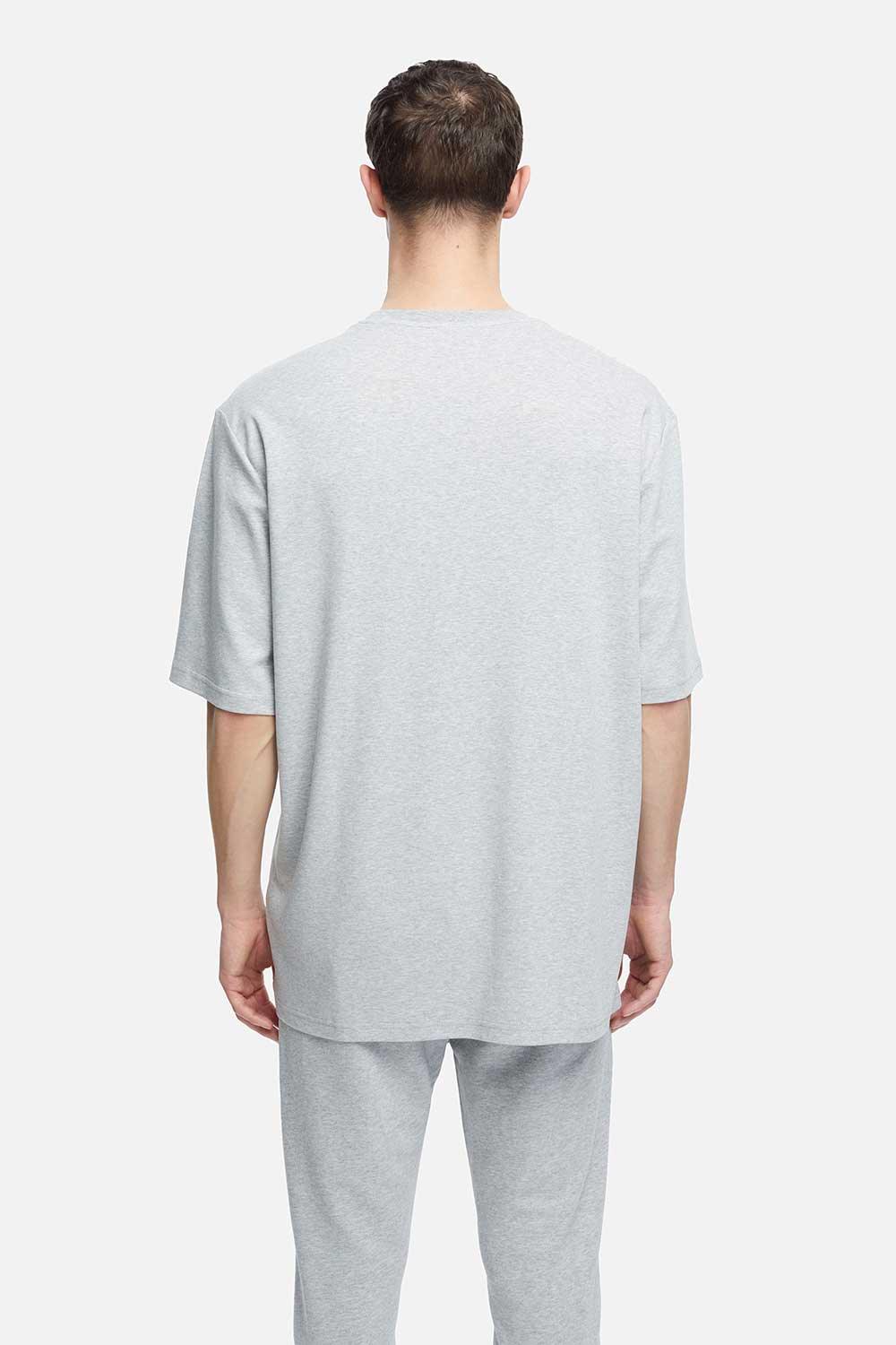 Les Benjamins-Men Oversized Tee 003 - Light Grey-T-Shirts-2-roqelvaxirum.shop