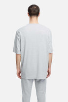 Les Benjamins-Men Oversized Tee 003 - Light Grey-T-Shirts-2-roqelvaxirum.shop