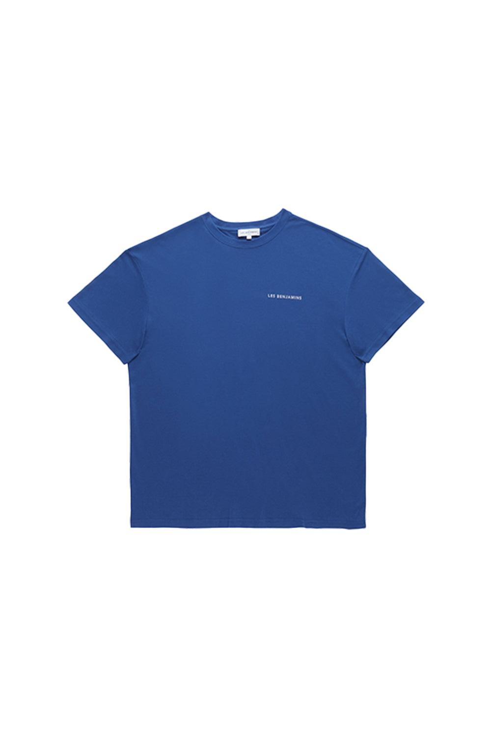 Les Benjamins-Oversized Tee 002 - Navy-T-Shirts-6-roqelvaxirum.shop
