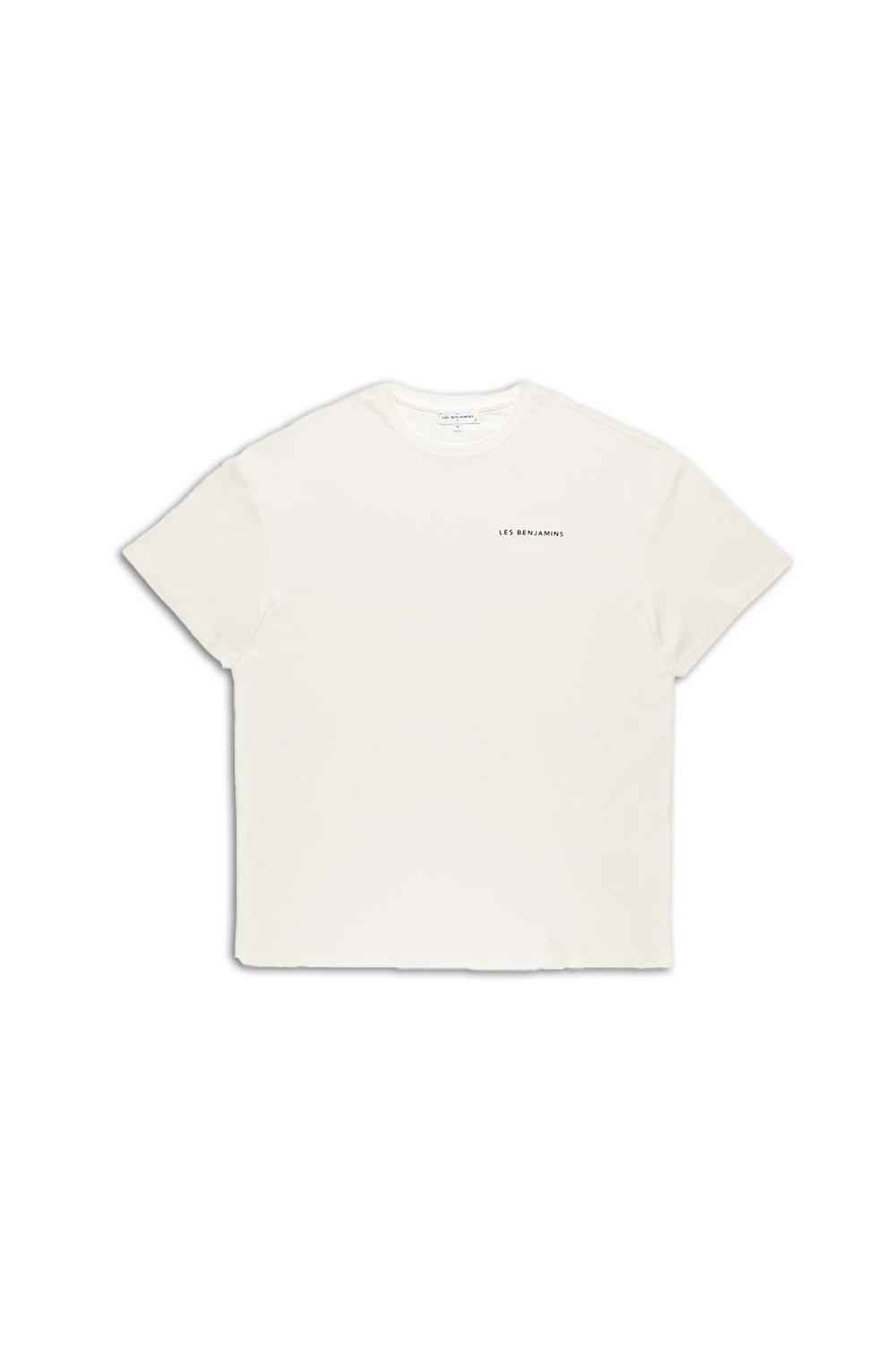 Les Benjamins-Oversized Tee 004 - Off White-T-Shirts-2-roqelvaxirum.shop