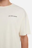 Les Benjamins-Oversized Tee 004 - Off White-T-Shirts-4-roqelvaxirum.shop